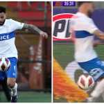Ex-Cruzeiro sofre lesão impressionante no Chile; assista ao lance