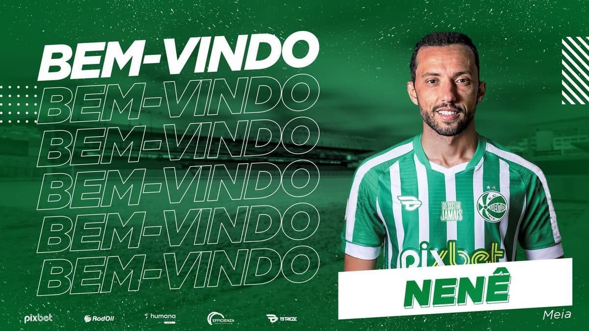 Nenê é anunciado pelo Juventude após não renovar com o Vasco