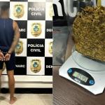 Ex-lutador de MMA é preso em flagrante com 'supermaconha' em Goiânia