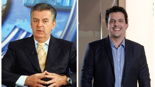 Ex-ministro Walfrido dos Mares Guia  e empresário Lucas Kallas