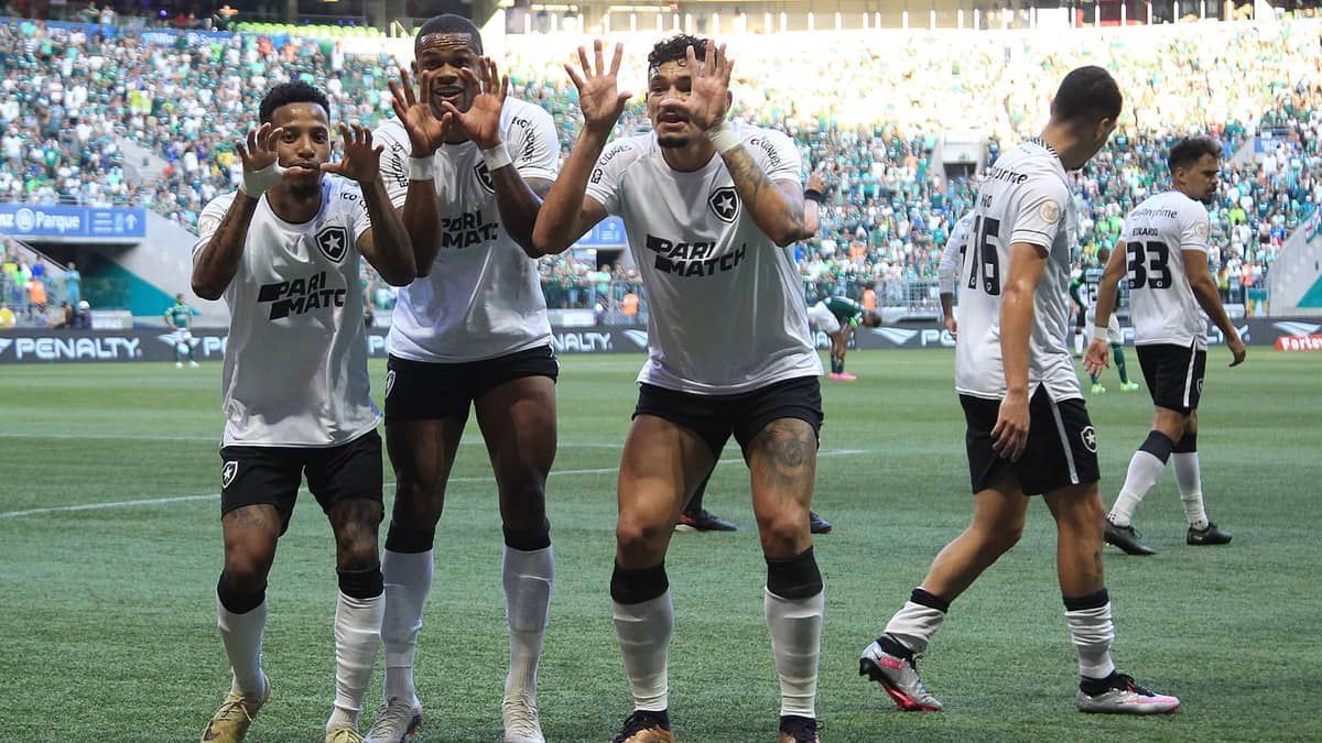 Ex-Palmeiras, Tchê Tchê evita euforia no Botafogo: 'Isso é com a torcida'