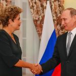 Dilma Rousseff à frente do banco dos Brics se encontrará com Putin na Rússia