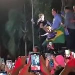 'Sou o ex mais amado do Brasil', diz Bolsonaro em palanque em Goiás