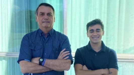 Ex-presidente Jair Bolsonaro (PL) e deputado federal Nikolas Ferreira (PL)