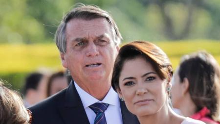 Ex-presidente Jair Bolsonaro (PL) e Michelle Bolsonaro