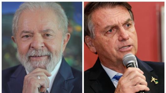 Ex presidente Lula (PT) e presidente Jair Bolsonaro (PL)
