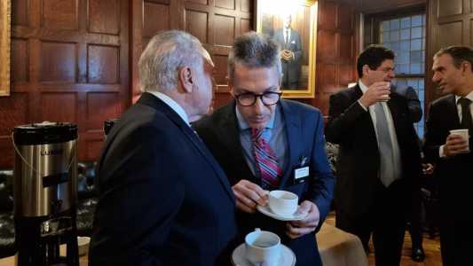 Ex-presidente Michel Temer (MDB) e Governador Romeu Zema (Novo) em NY