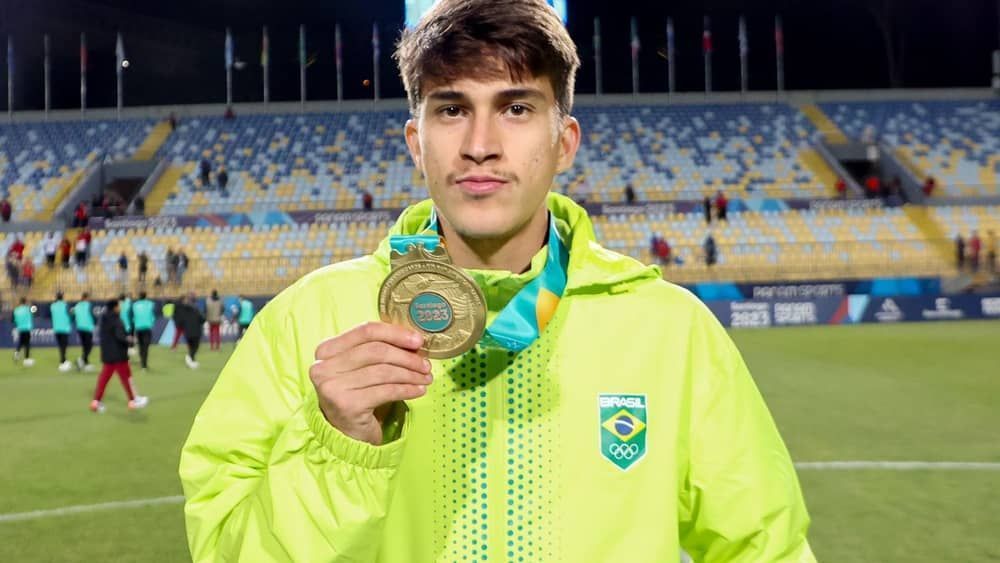Ex-Santos e Fluminense, Pirani celebra ouro no Pan-Americano