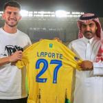 Time de Cristiano Ronaldo anuncia Laporte, ex-Manchester City