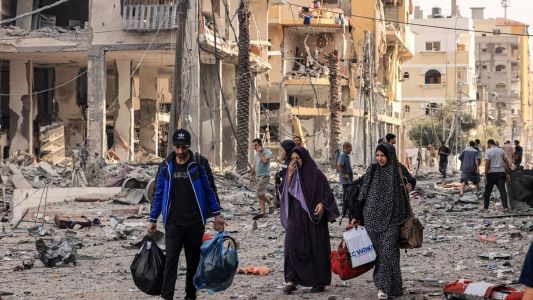 Exército israelense ordenou desocupação de civis palestinos da região norte da Faixa de Gaza