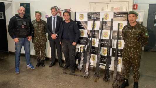 Exército libera 110 militares e mantém 50 aquartelados para apurar desvio de armas