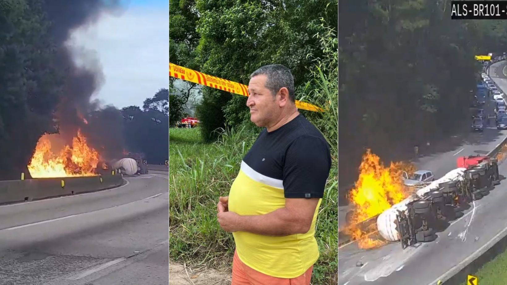 Explosão de caminhão-tanque: testemunhas relatam vítimas em chamas e desespero