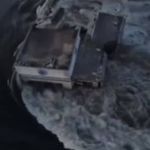 Vídeo: explosão destrói barragem em área da Ucrânia controlada pela Rússia em região de usina nuclear