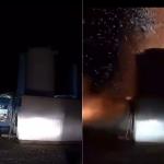 Explosão em fábrica de gás mata um homem e deixa dois feridos em Curitiba; veja vídeo