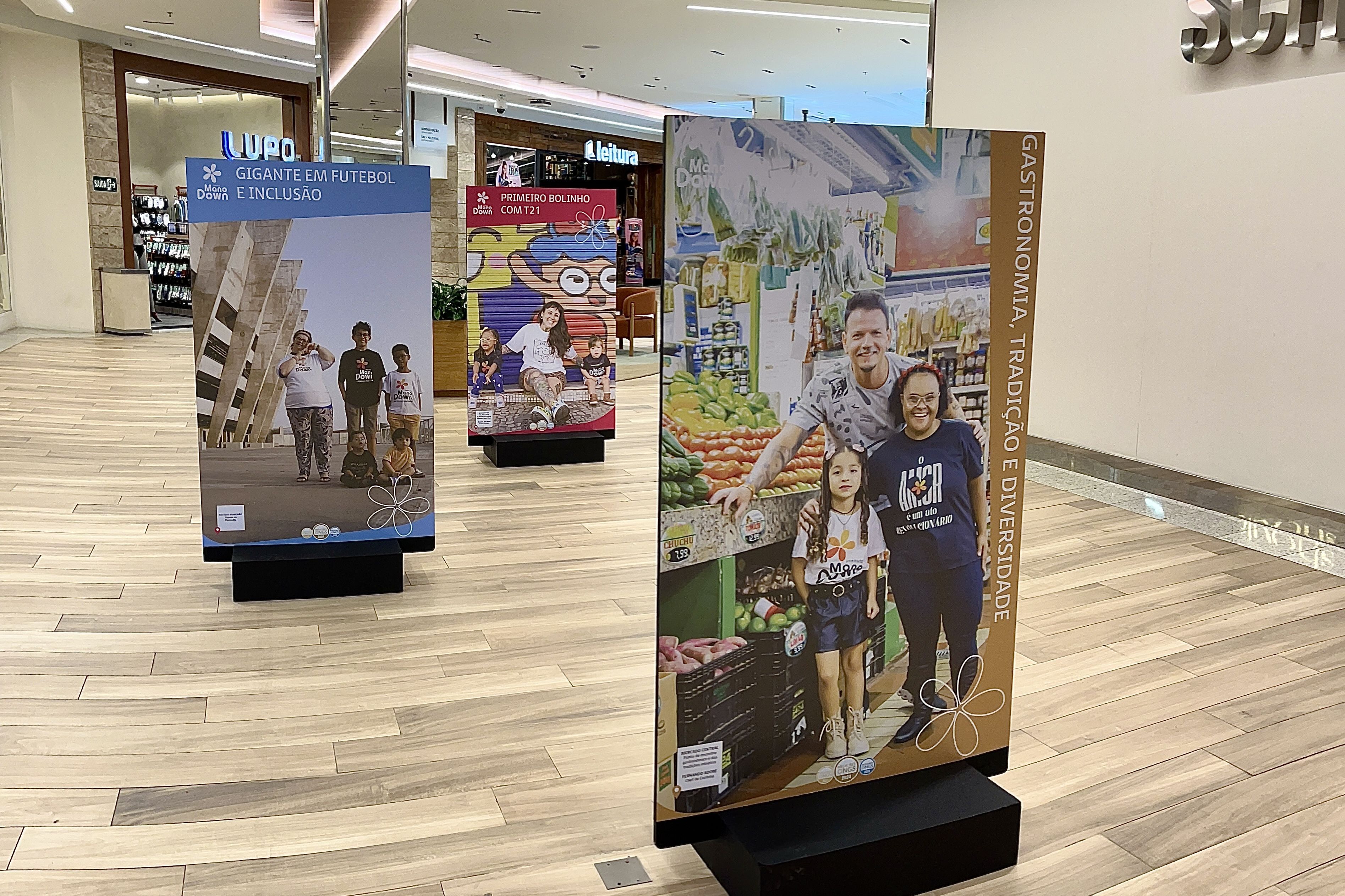Shopping de BH celebra mês internacional da Síndrome de Down com exposição