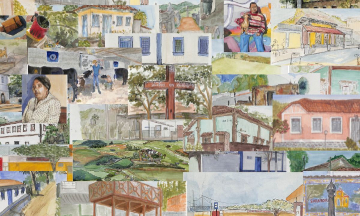 Exposição destaca paisagens de Sarandira, Caetés de Minas e Penido