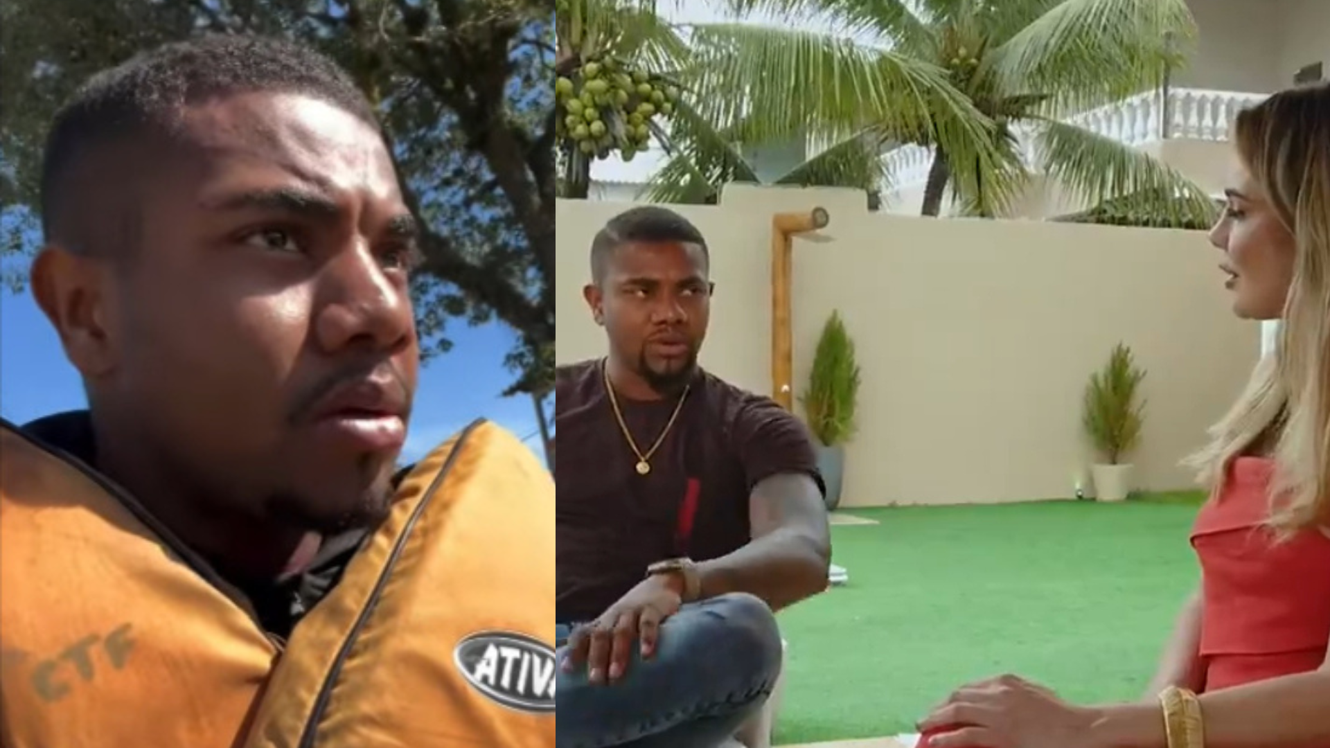 Davi, do BBB 24, relembra polêmica ida ao Rio Grande do Sul em entrevista com Rachel Sheherazade