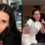 Em meio a polêmica, Ana Castela aproveita viagem e mostra mãe cantando música do namorado