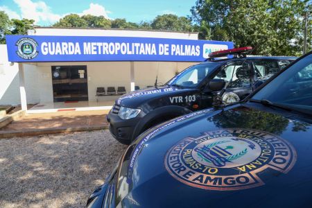 Crime ocorreu em frente a viatura e base da Guarda Civil Metropolitana de Palmas