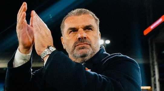 Ange Postecoglou, agora ex-técnico do Tottenham-ING