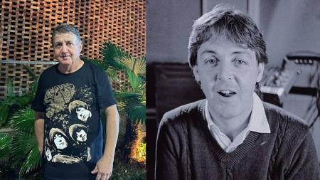 Fã que já foi confundido com Paul McCartney aguardou, em vão, pelo ídolo na porta do hotel em BH