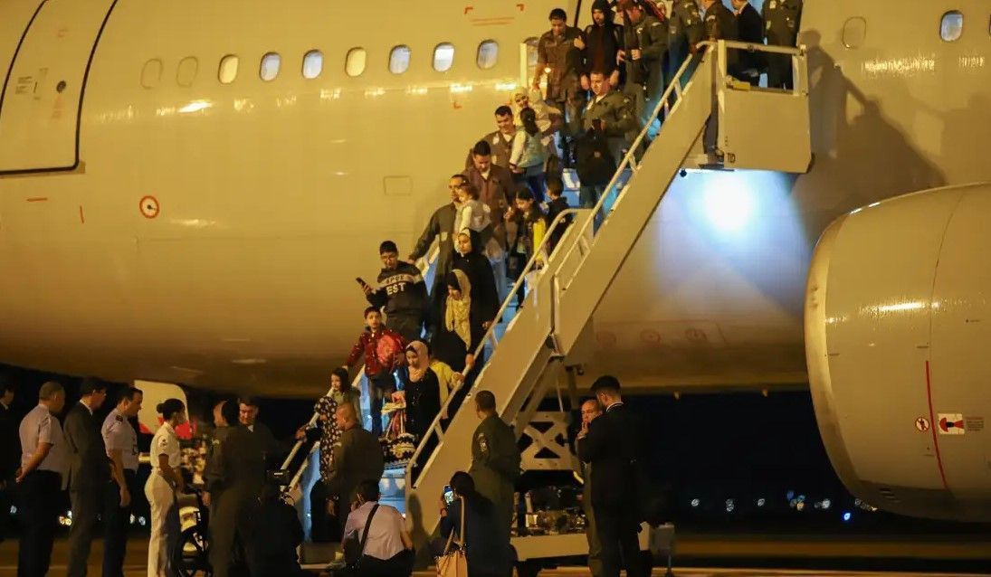 Mais um grupo de repatriados de Gaza chega ao Brasil