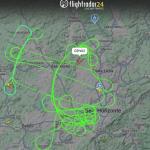 Avião da FAB sobrevoa a Grande BH em círculo e deixa moradores assustados