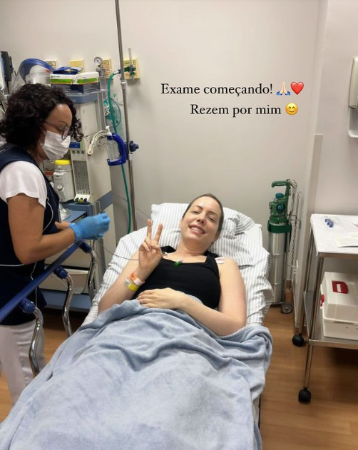 Fabiana Justus retoma tratamento contra câncer: 'estou super confiante '