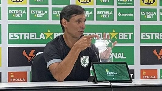 Fabián Bustos analisou a derrota do América para o Botafogo, no Independência