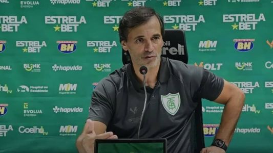 Fabian Bustos avaliou chance de jogar a Copa Sul-Americana com titulares do América