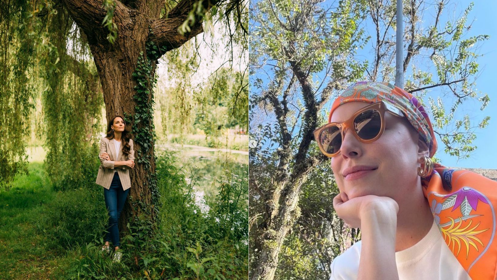 Fabiana Justus fala sobre semelhança com Kate Middleton na luta contra o câncer