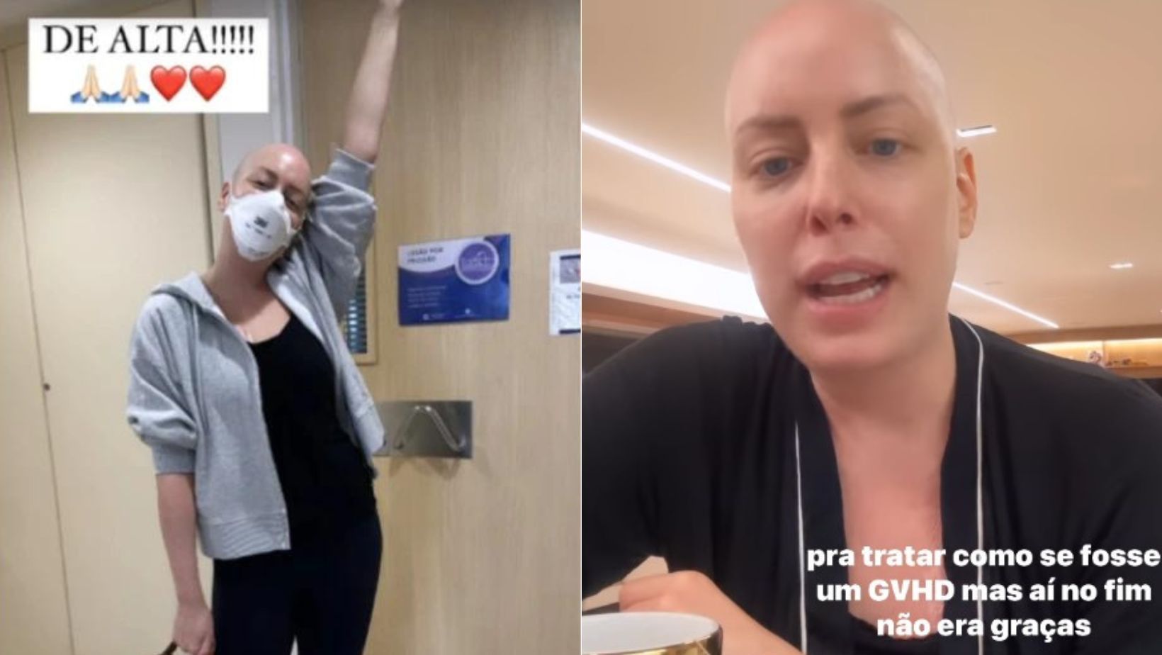 Após alta, Fabiana Justus explica motivo de internação