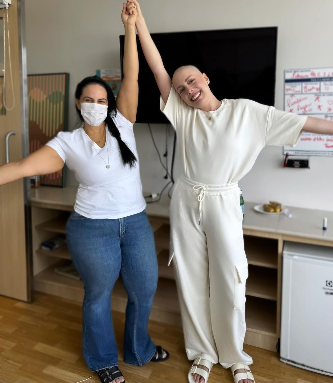 Quem é Simone Maciel, enfermeira que acompanha Fabiana Justus no tratamento de câncer