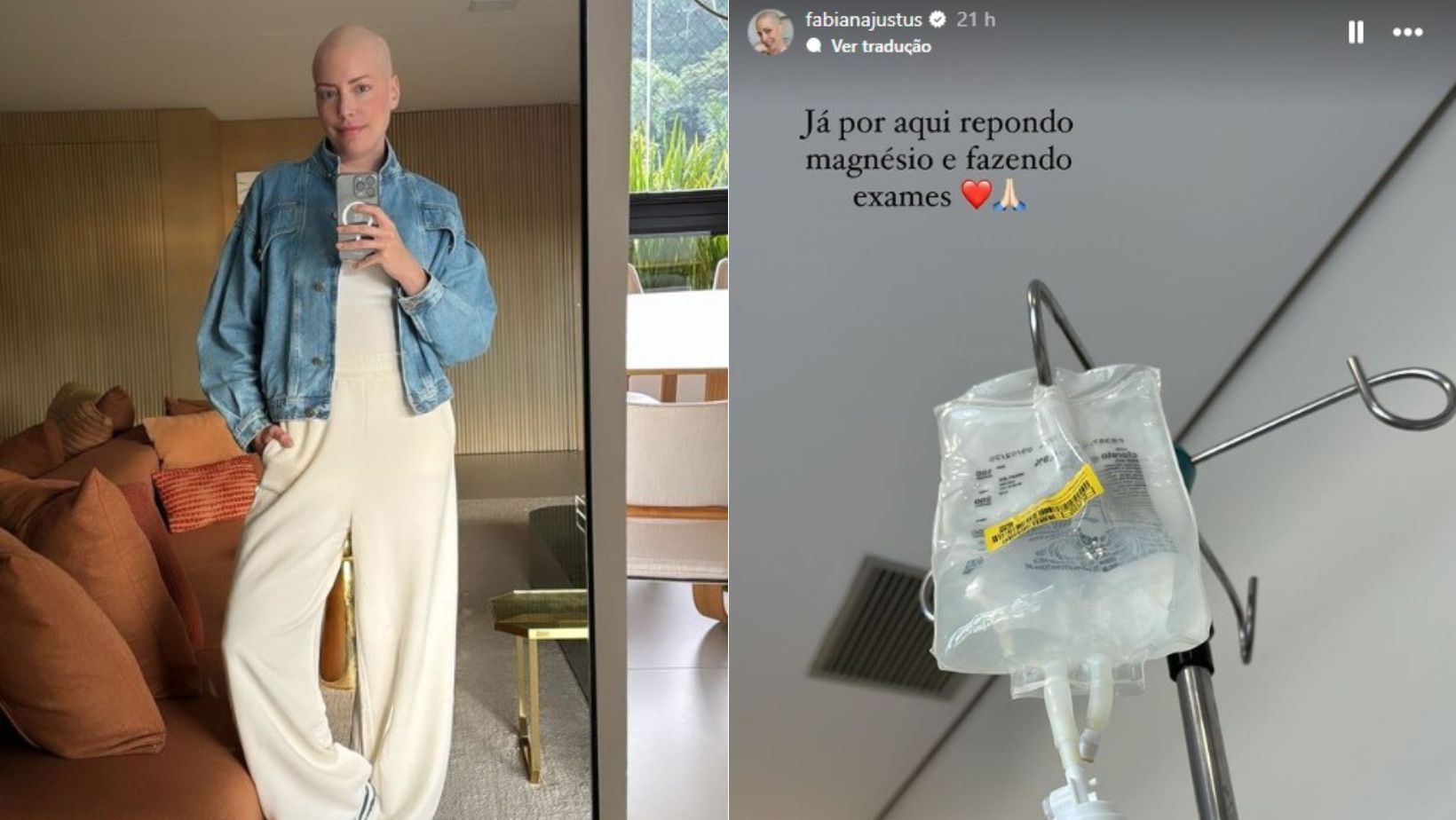 Fabiana Justus revela se poderá ter vida 'normal' após tratamento de câncer