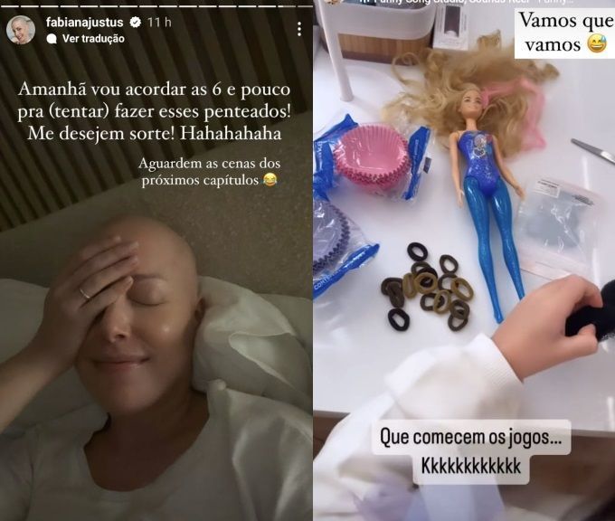 Em tratamento de câncer, Fabiana Justus compartilha momento ‘fofura’ com as filhas