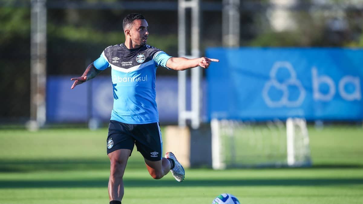 Grêmio terá retorno de titular para enfrentar o Cruzeiro na Copa do Brasil
