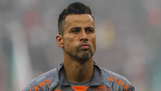 Fábio durante jogo da Copa Libertadores pelo Fluminense