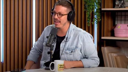 Fábio Porchat participou do "Quem Pode, Pod", podcast apresentado por Giovanna Ewbank e Fernanda Paes Leme