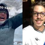 Fabio Porchat aparece no Everest comemorando permanência do Vasco na Série A