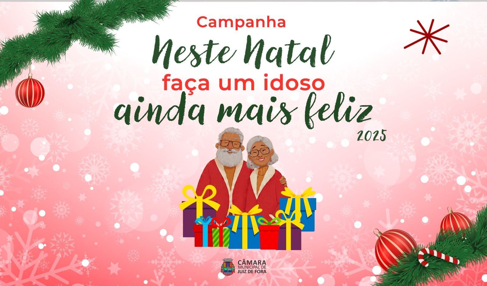 Começa campanha 'Faça Um Idoso Mais Feliz' em Juiz de Fora