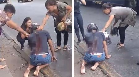 Fotos mostram homem esfaqueado no Centro de Belo Horizonte