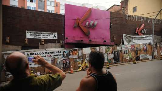 Fachada da boate Kiss
