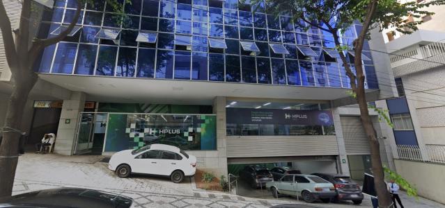 Fachada da HPlus Medicina, em BH