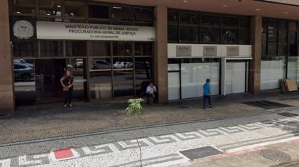 Fachada do Ministério Público de Minas Gerais, em Belo Horizonte