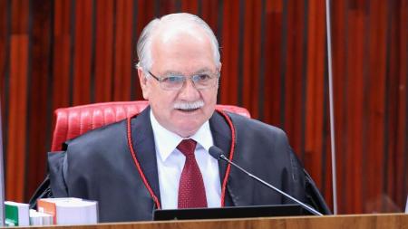 O ministro Edson Fachin, presidente do STF