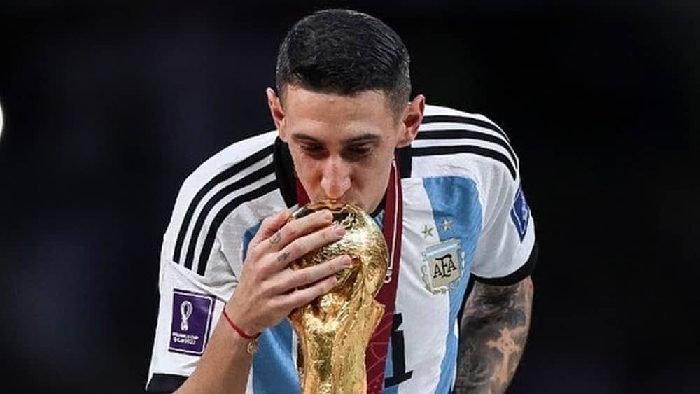 Di María anuncia aposentadoria da Seleção Argentina após Copa América de 2024