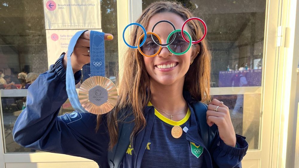 Saiba quanto Rayssa Leal receberá por medalha de bronze na Olimpíada de Paris