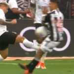 Corinthians x Atlético: áudio do VAR ignora entrada de Fagner em Zaracho