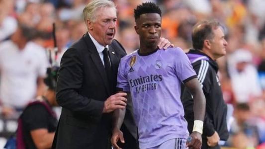Fala de Ancelotti ocorreu depois dos ataques sofridos por Vini Jr