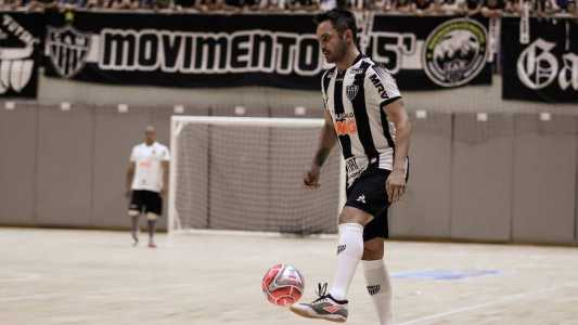 Falcão foi um dos principais jogadores de futsal a vestir a camisa do Atlético